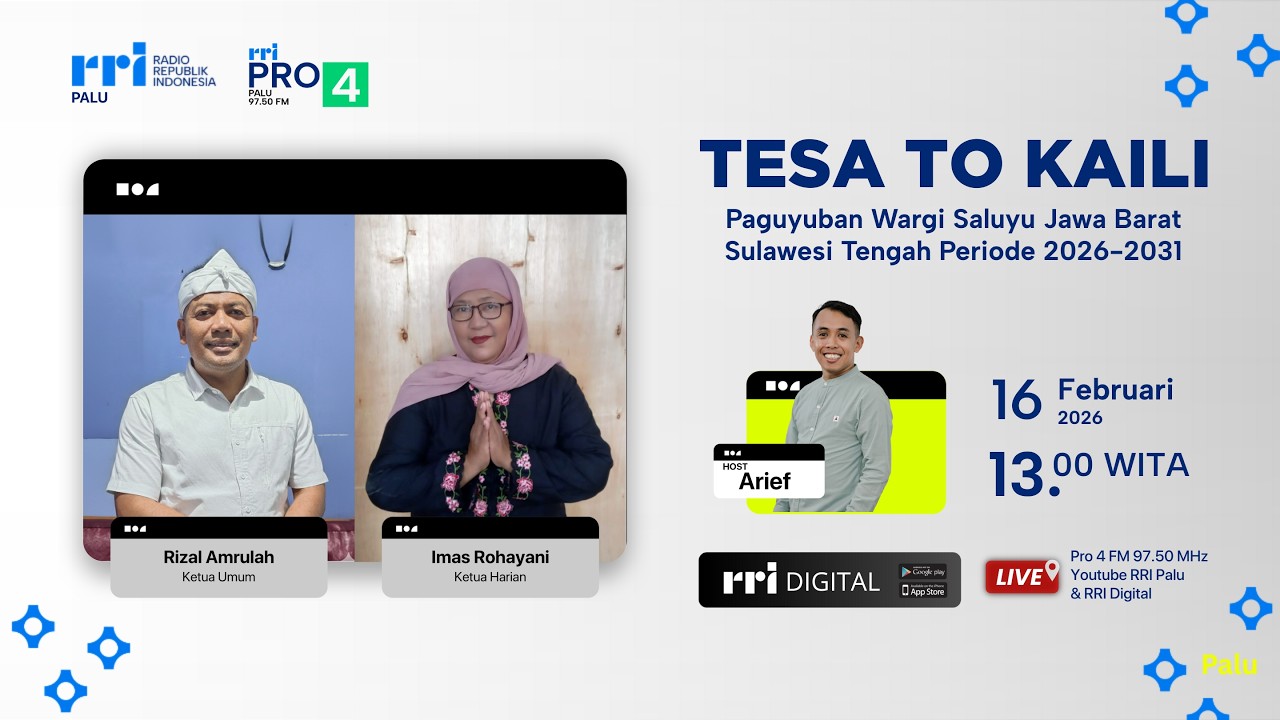 TESA TO KAILI : PAYUGUBAN WARGI SALUYU JAWA BARAT, SULAWESI TANGAH PERIODE 2026 - 2031