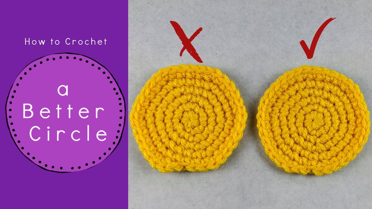 How to crochet a better circle/How to crochet amigurumi