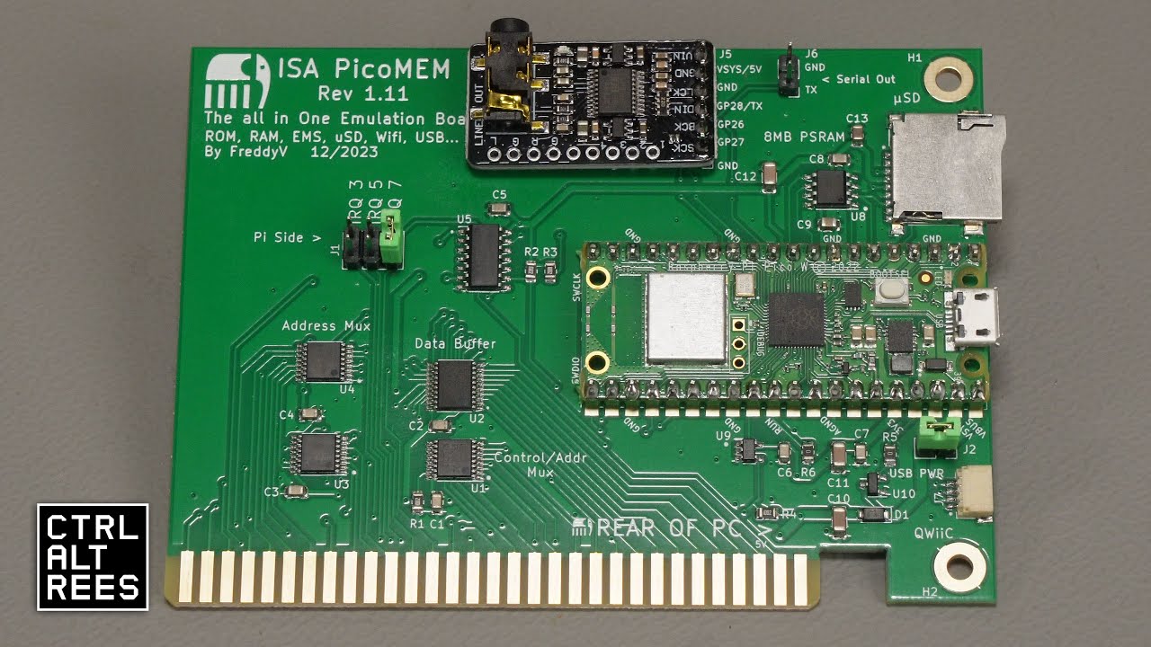 This New ISA Card Is A Game Changer! PicoMEM First Look