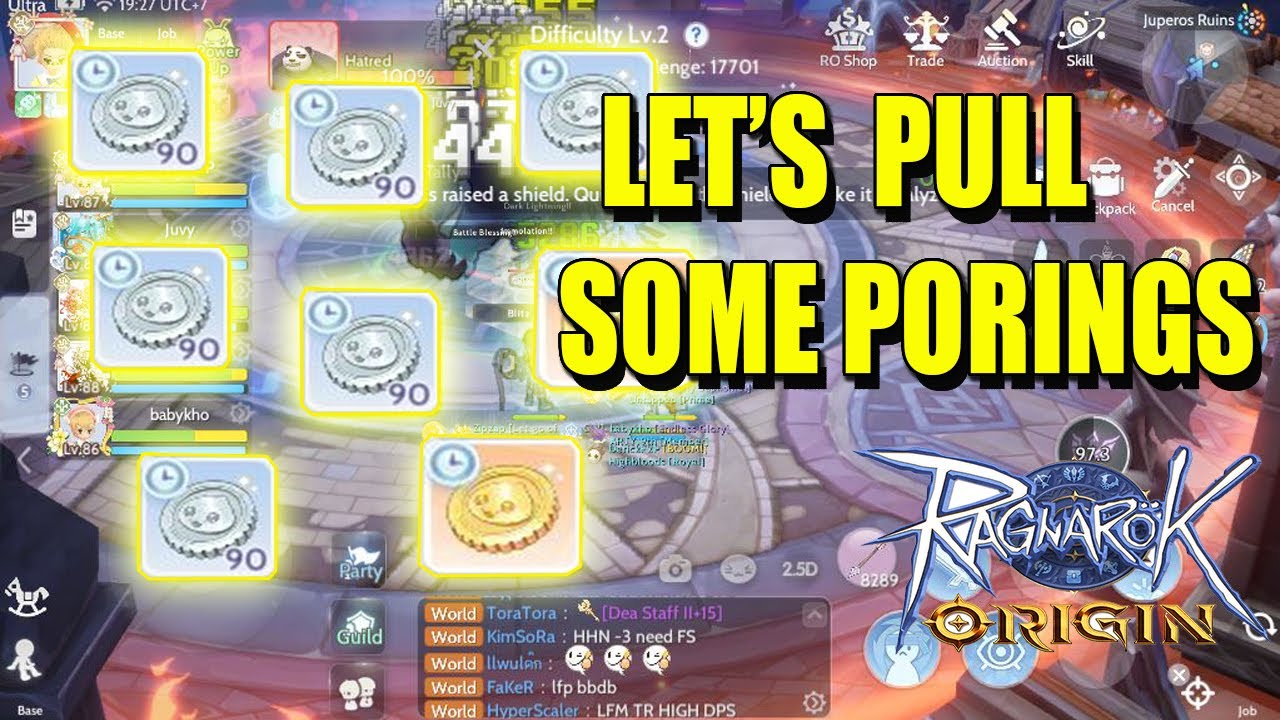 Do this in Poring Event (Tricks) - ROO GLOBAL