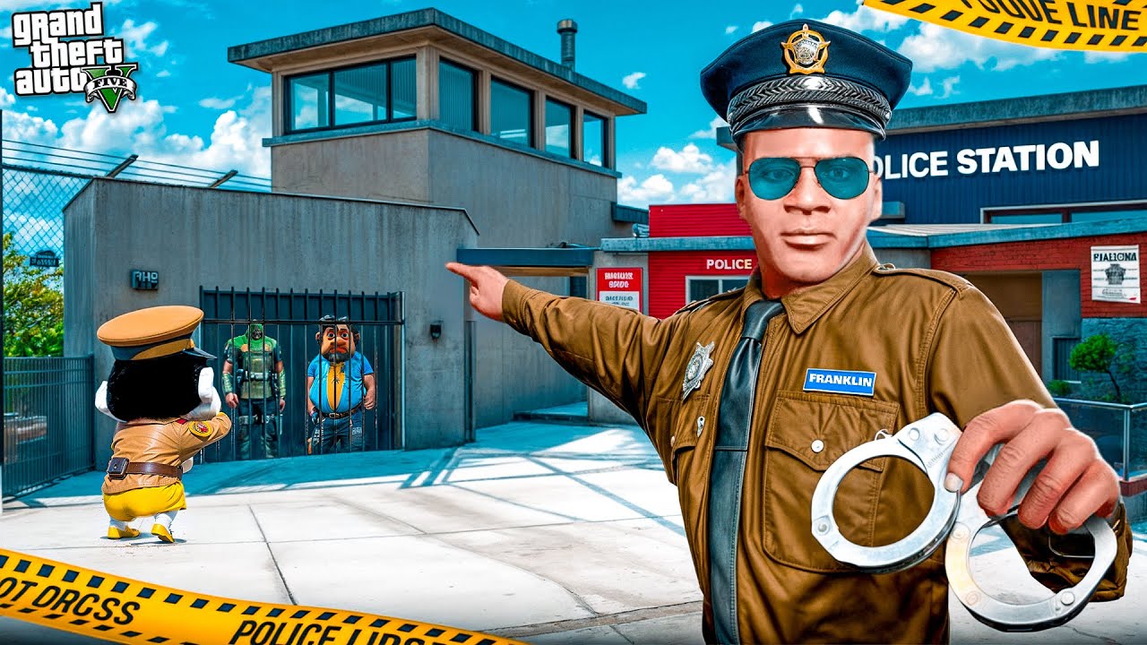 Franklin & Shinchan Arrested the Biggest Don in GTA 5