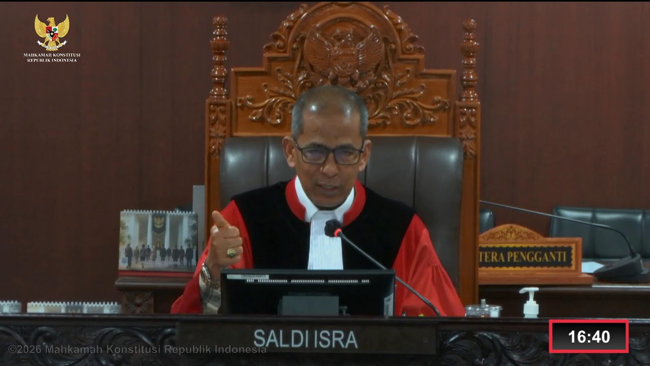 Sidang Perkara Nomor 53/PUU-XXIV/2026. Rabu, 11 Februari 2026.