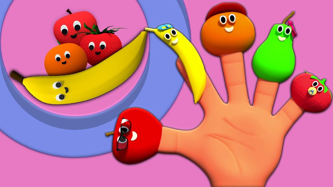 Trái cây ngón tay Gia đình | Bài hát trẻ em | Ngón tay gia đình | Finger Song | Fruits Finger Family