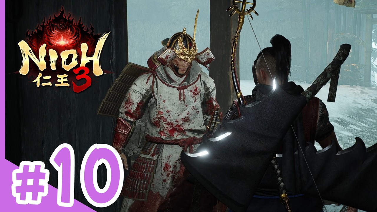 #10 1000xRAKUMEI | Nioh 3 | No Commentary Playthrough