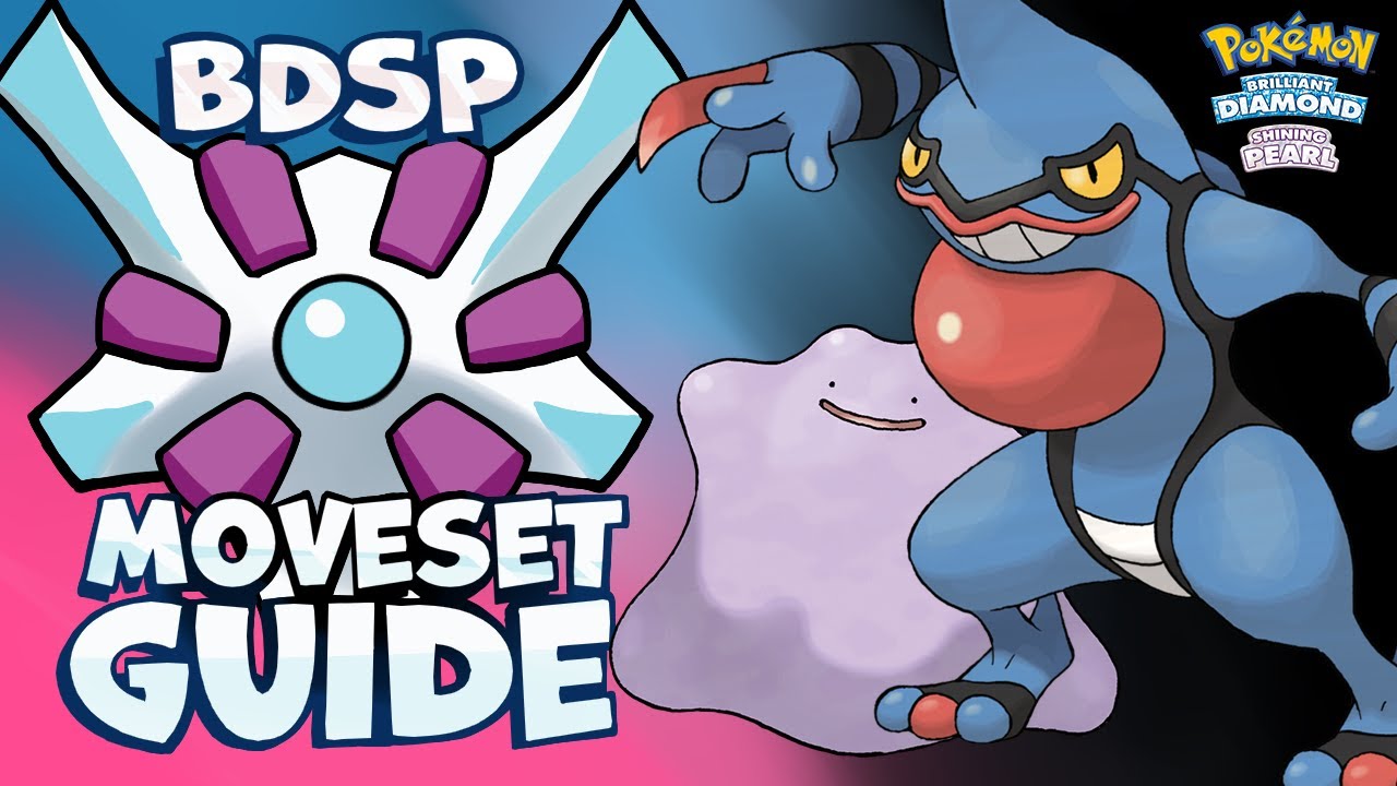 How to use TOXICROAK and DITTO! Moveset Guide! Pokemon Brilliant Diamond and Shining Pearl