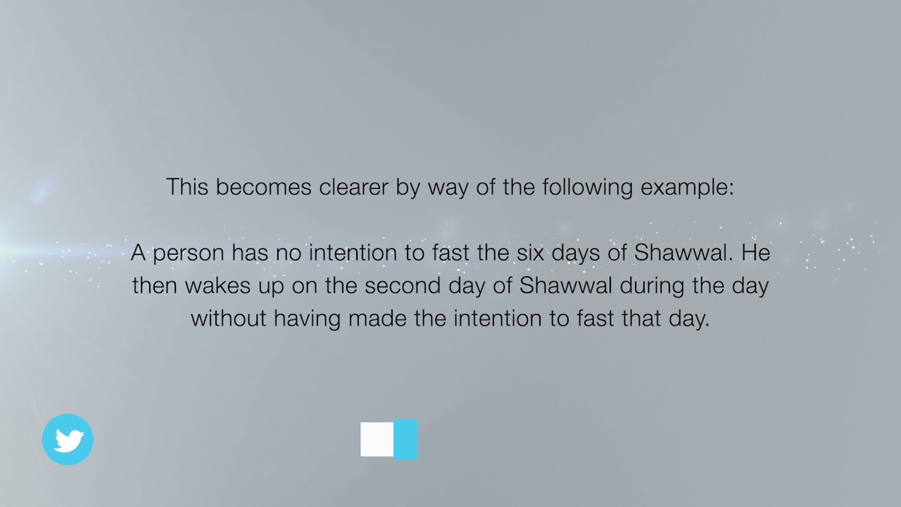 Intention of Fasting Shaykh Muhammad bin Saalih al Uthaymeen