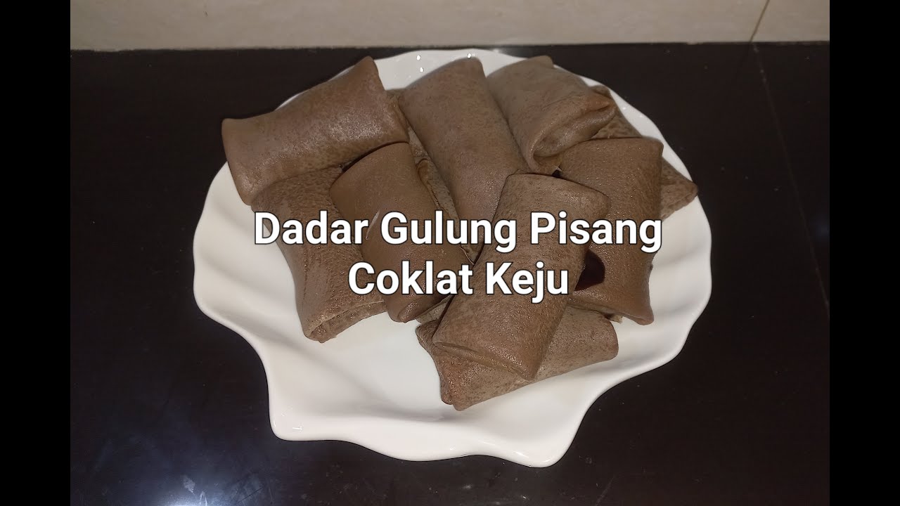 Dadar Gulur Pisang Coklat Keju