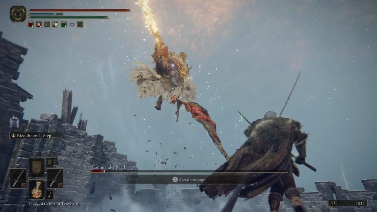 ELDEN RING - Commander Niall Boss Fight vs. Dual Katana @ RL90