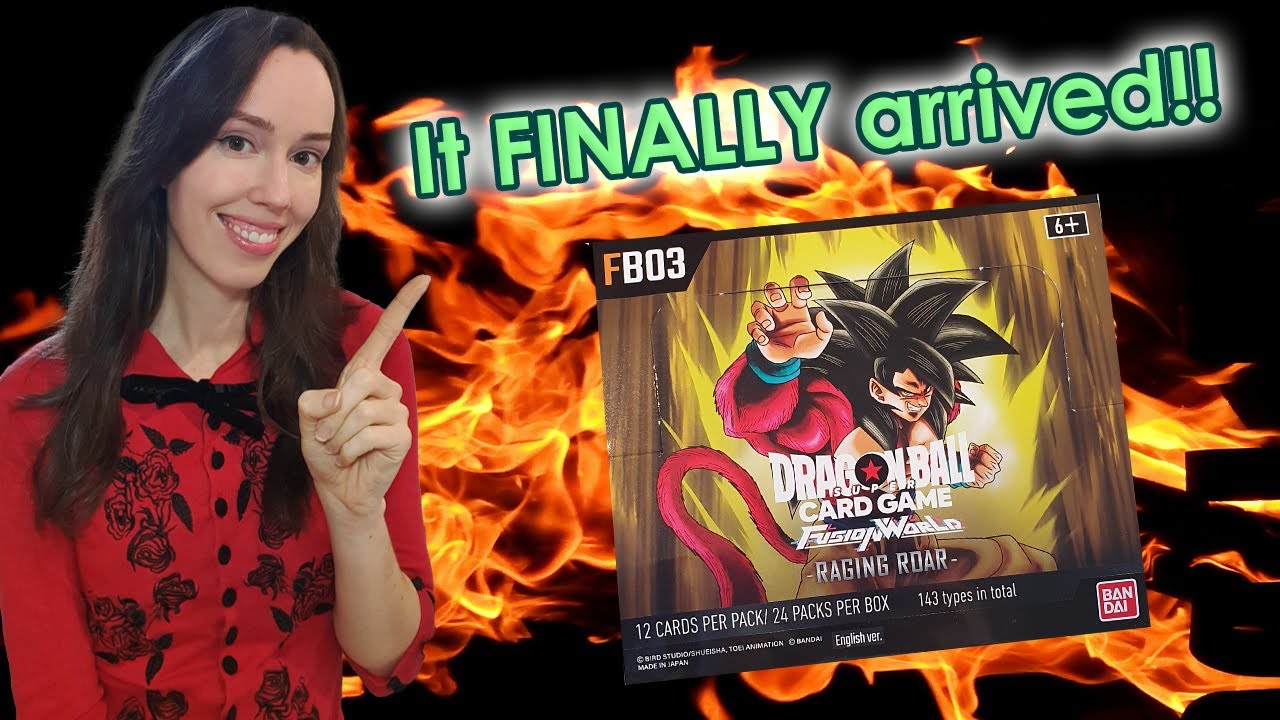 *NEW* Here Come the HITS! 🔥 Unboxing RAGING ROAR | Dragon Ball Super Card Game Fusion World FB03