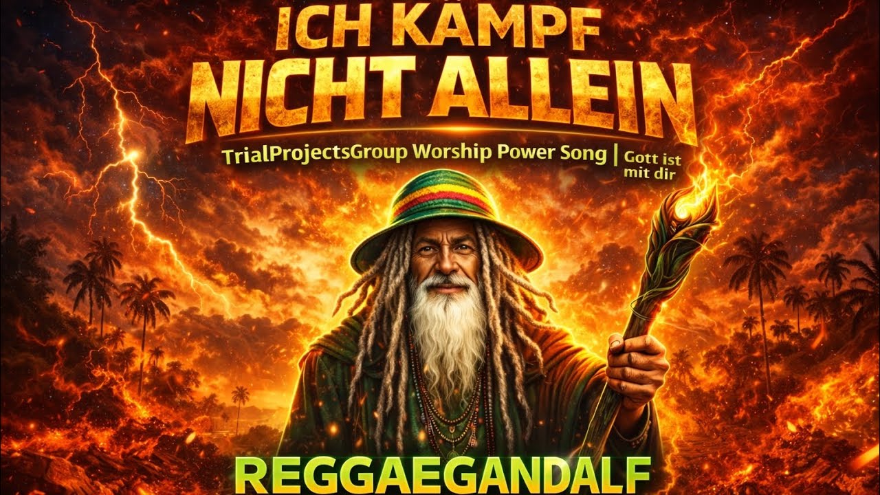 ICH KÄMPF NICHT ALLEIN – Reggaegandalf Power Song für Mut, Frieden & Vertrauen Gott ist mit dir #012