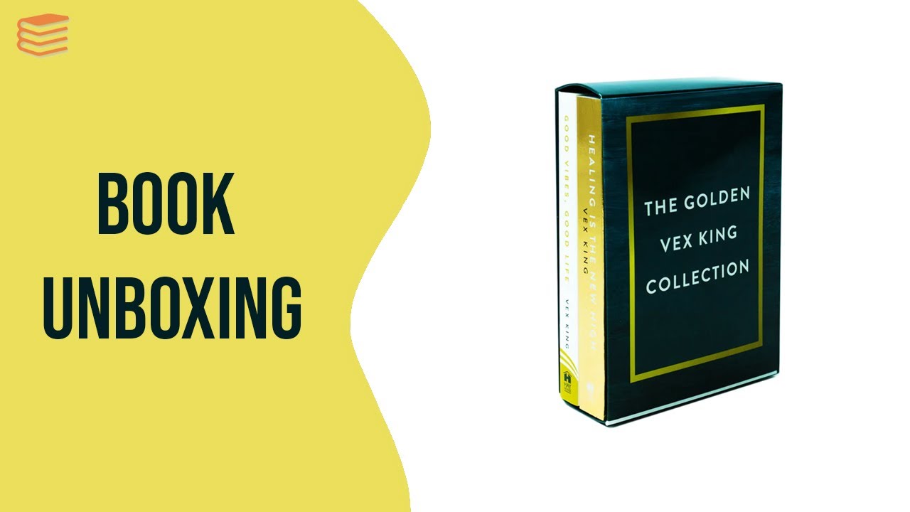 Healing Is the New High & Good Vibes, Good Life 2 Book Set by Vex King - Book Unboxing
