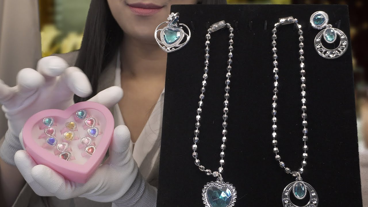 ASMR 여선이! 금은방에서 친구 목걸이, 귀걸이 반지 고르기 WYC Choose your friend jewelry  [한국어/KOREAN]