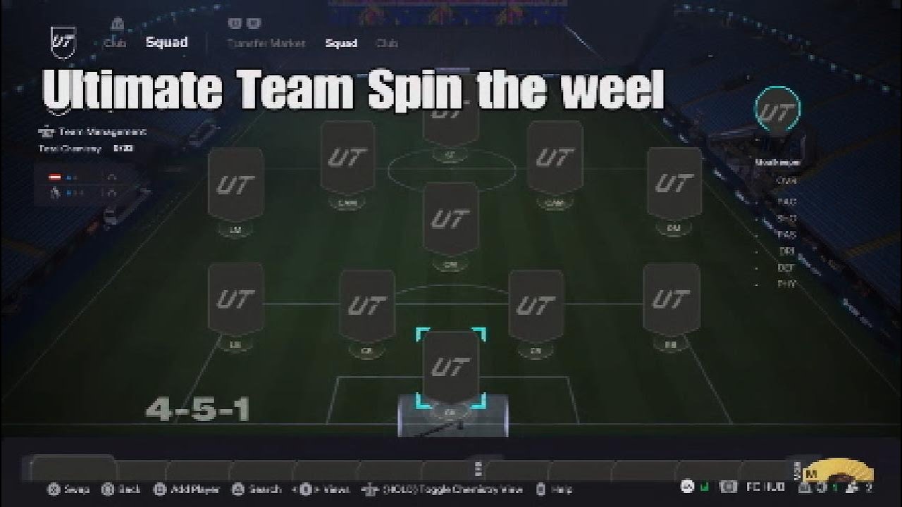 Ultimate Team Spin The Weel