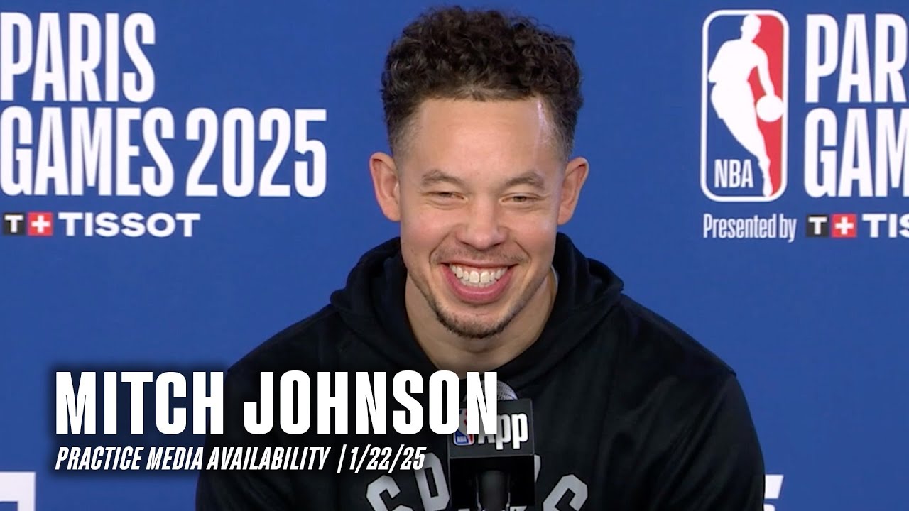 Mitch Johnson Practice Media Availability | 1.22.2025
