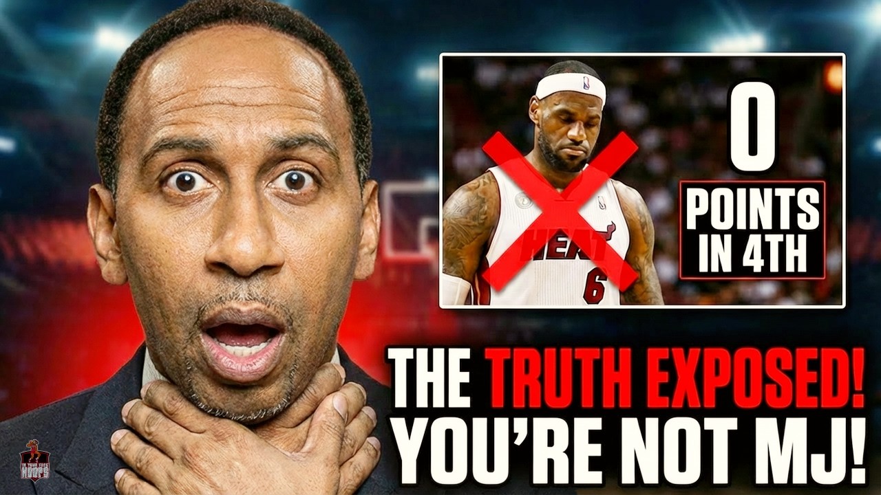 Stephen A. Smith EXPOSES Why LeBron Isn't Jordan! LeBron Fans are STUCK!😮