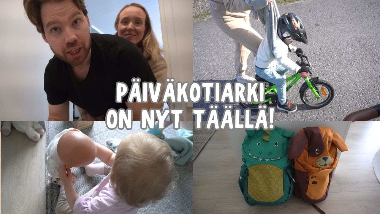 PÄIVÄKOTIARKI ON NYT TÄÄLLÄ! @Kasvuvaraa