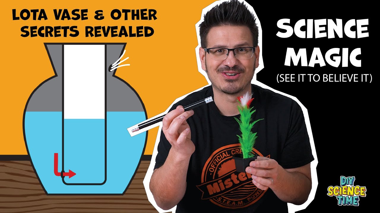 Science of Magic (Revealed) - Build Your Own | Ep. 306 DIY Science Time #DIYST3