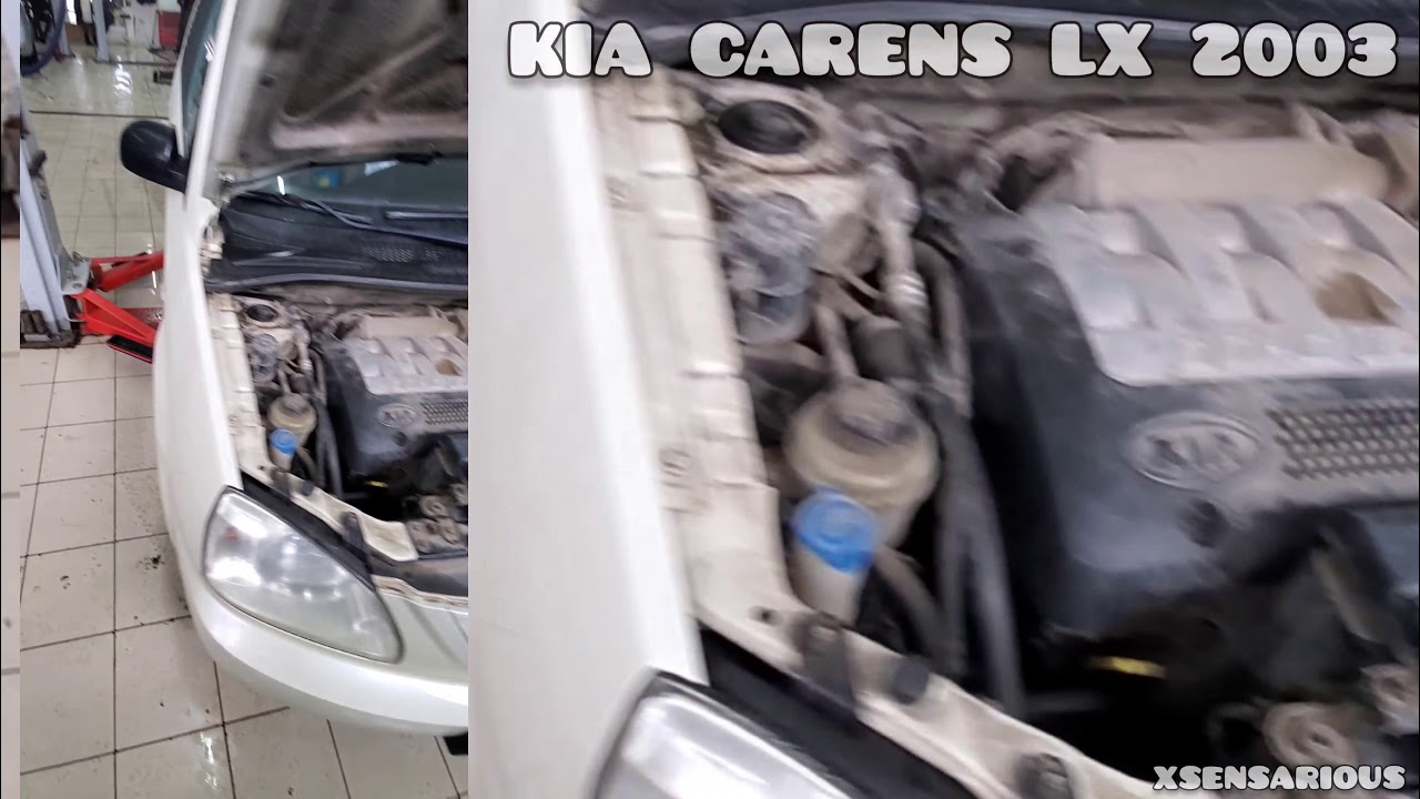 Двигатель перестал греться на Kia Carens LX 2003 г.в., выясняем почему?находим причину! #kiacarens
