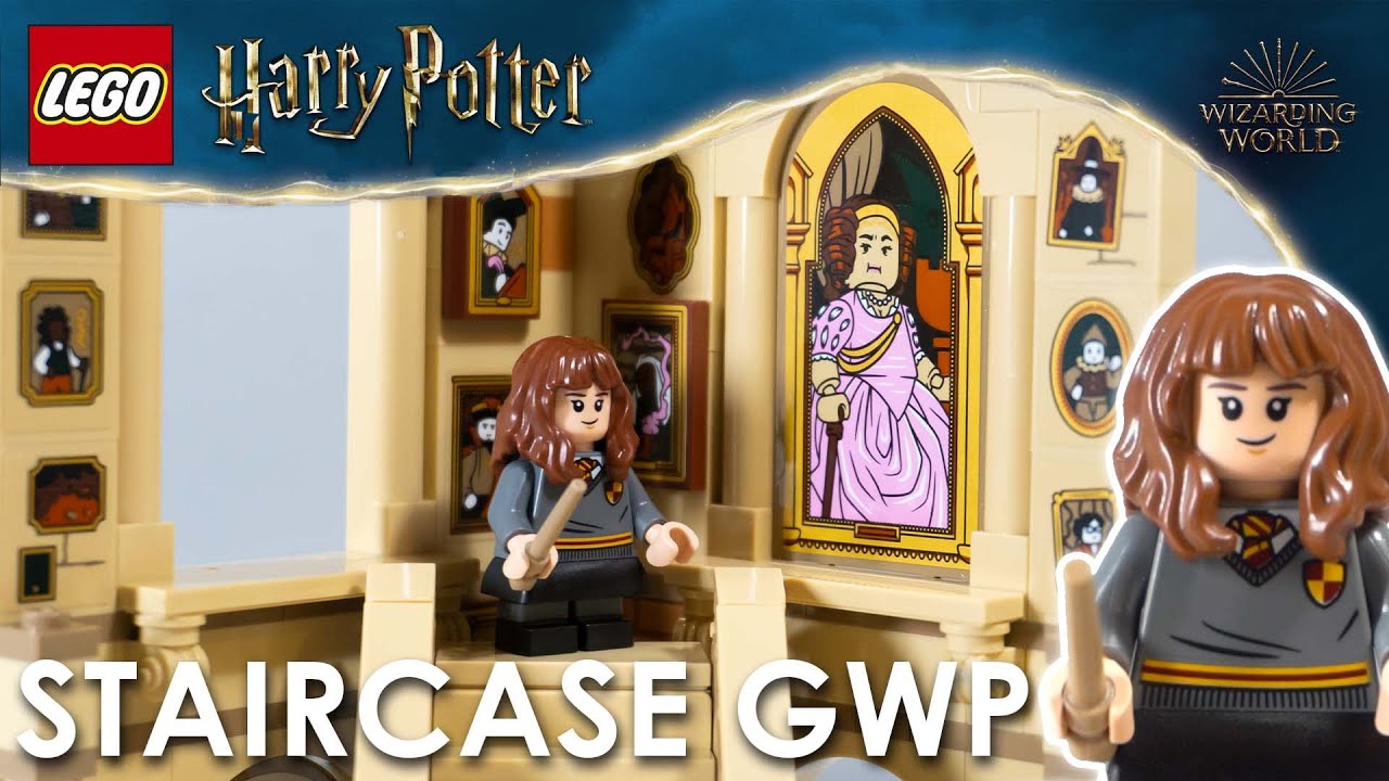 LEGO Harry Potter 2022 Hogwarts: Grand Staircase GWP (40577) Review