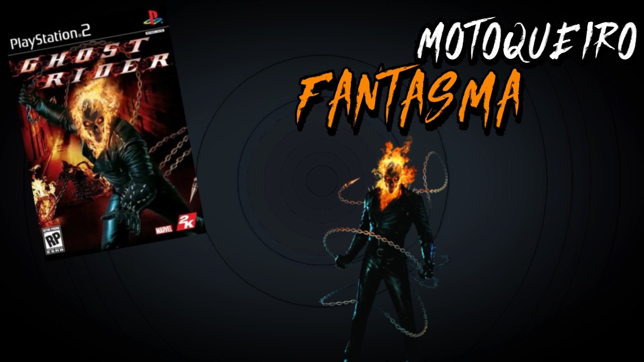 Esse jogo do Motoqueiro Fantasma é MUITO maneiro - PS 2