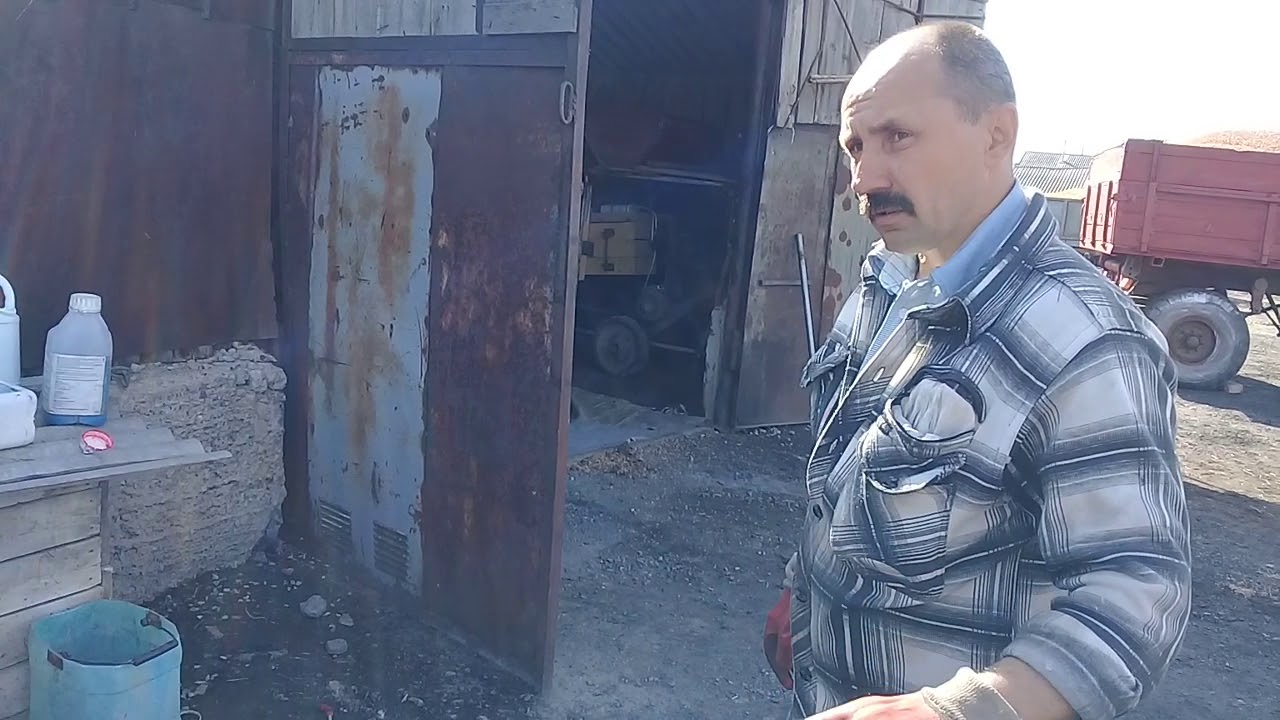 Протравка семян рапса в бетономешалке!