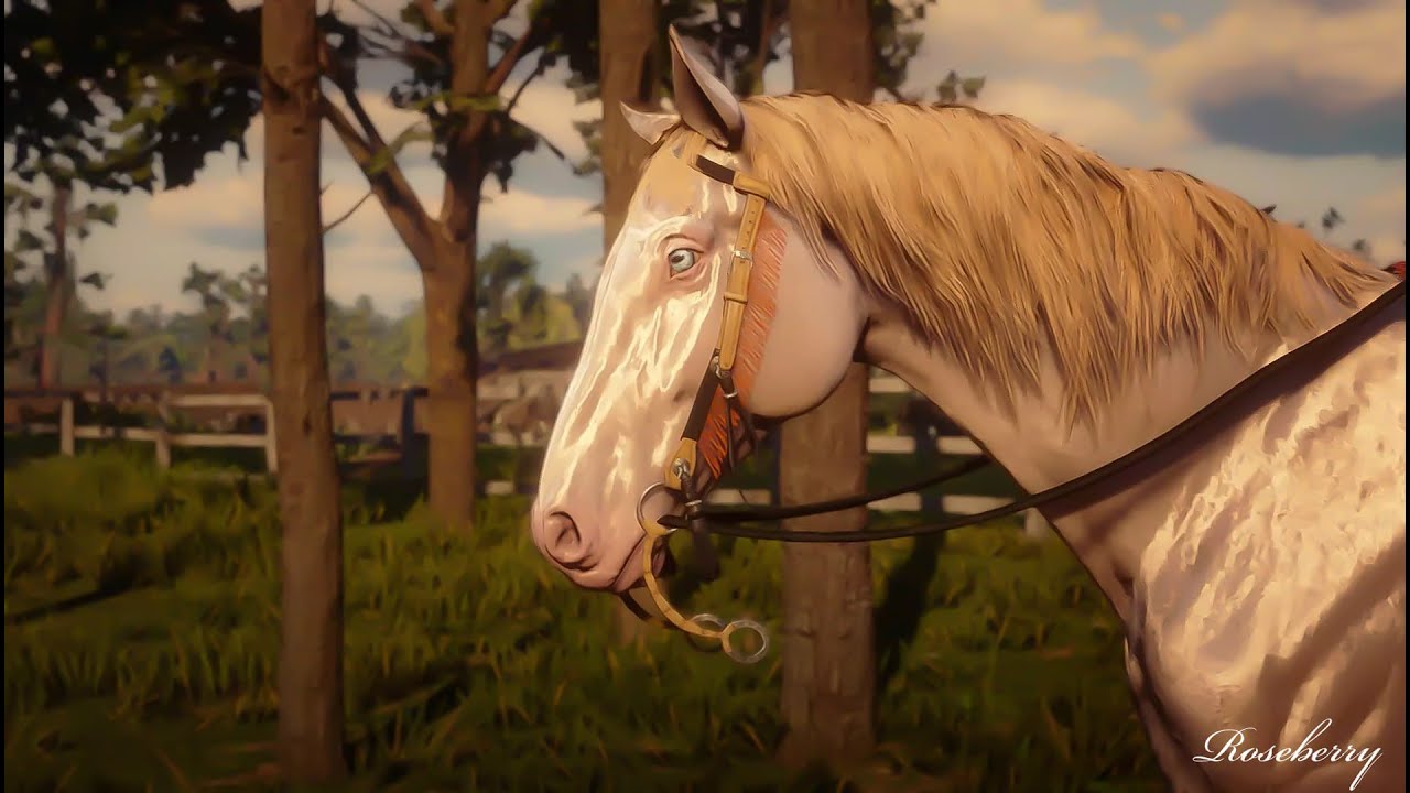 Red Dead Online Turkoman: Perlino