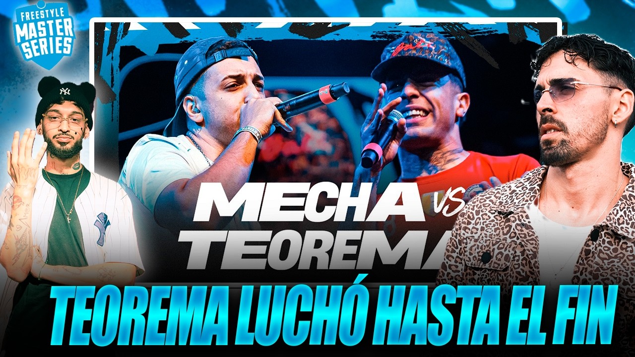 TEOREMA VS MECHA🔥⚔️¡¡BATALLÓN HASTA EL FIN!!🔥⚔️+💔DECLARACIONES DE TEO💔 REACCIÓN FMS FINALS ARGENTINA