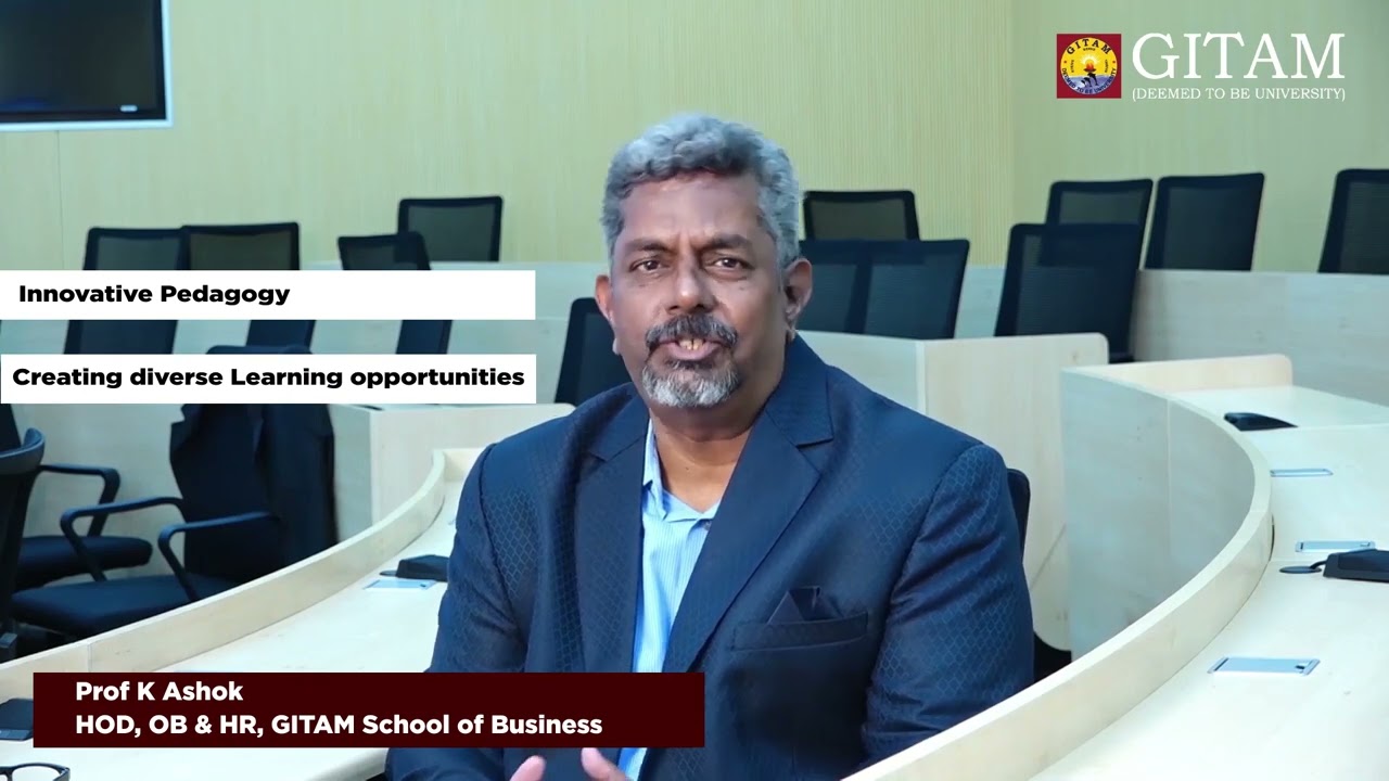 Professor Ashok GITAM School of Business 2022