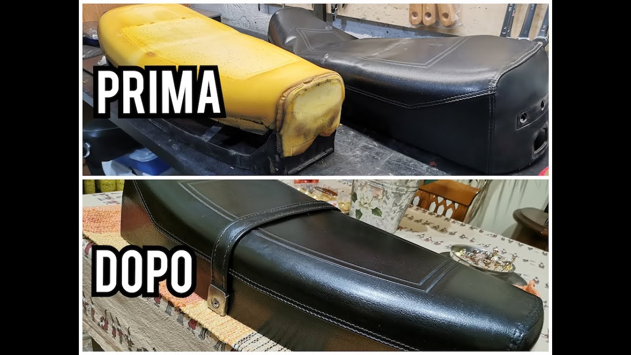 Restauro Sella Piaggio Vespa PX Arcobaleno
