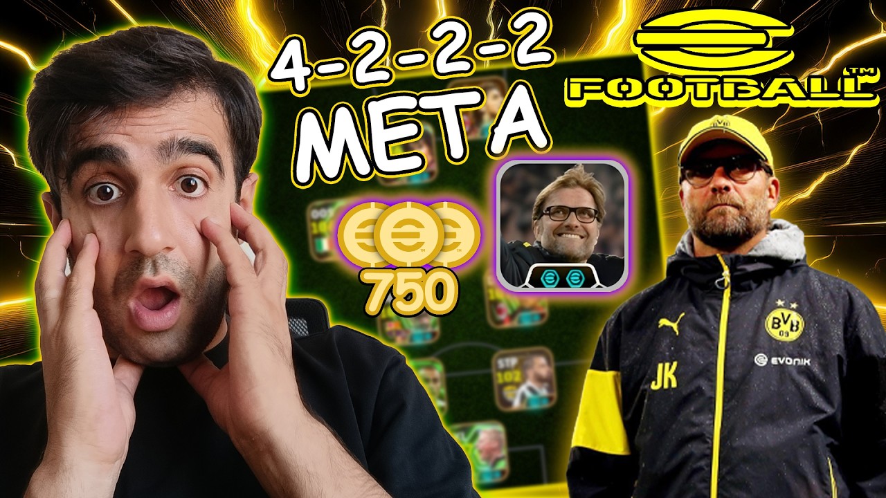 !!OHA!! J&Uuml;RGEN KLOPP İLE YENİ META DİZİLİŞ VE TAKTİK DENEDİM!! eFootball Mobile 2026
