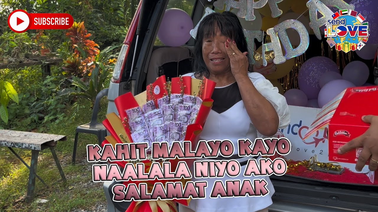 Kahit malayo kayo naalala niyo ako salamat anak