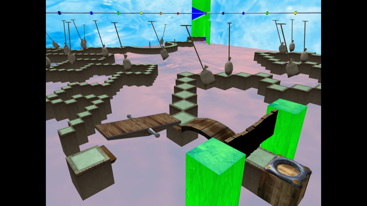 Ballance Custom Level: Dueling With the Ice Cube—Precipitous Natural Terrain (湮尘灬冷曦)