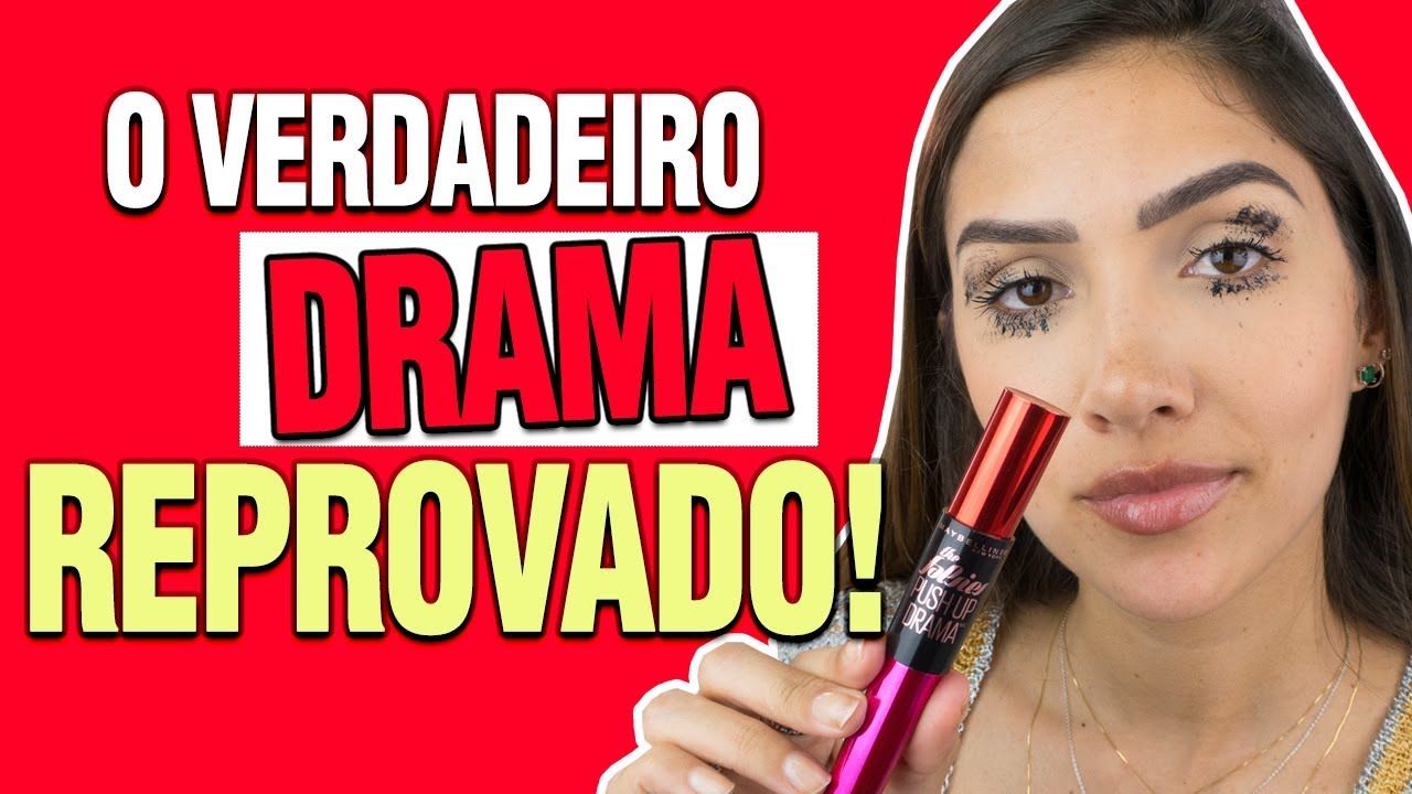 REPROVADO | MÁSCARA CÍLIOS MAYBELLINE PUSH UP | MEU DINHEIRO NÃO É CAPIM!