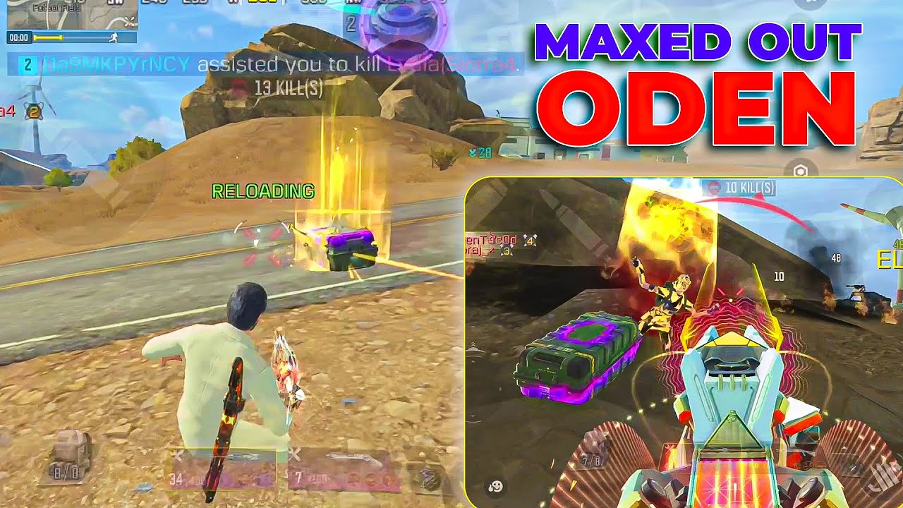 MYTHIC ODEN IS BACK 😍| MAXED OUT ODEN GAMEPLAY | COD MOBILE!