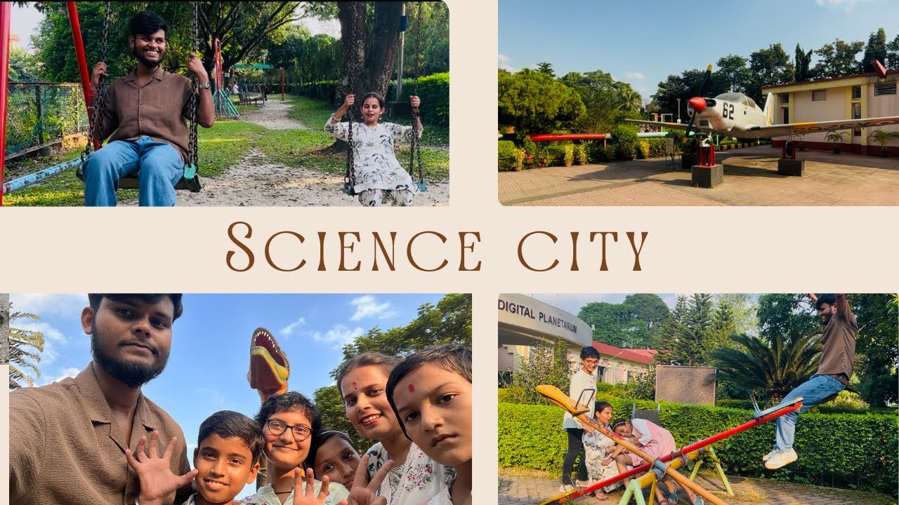 SCIENCE CITY with her 🧪✨ | Chaos, Science & Cute Moments!