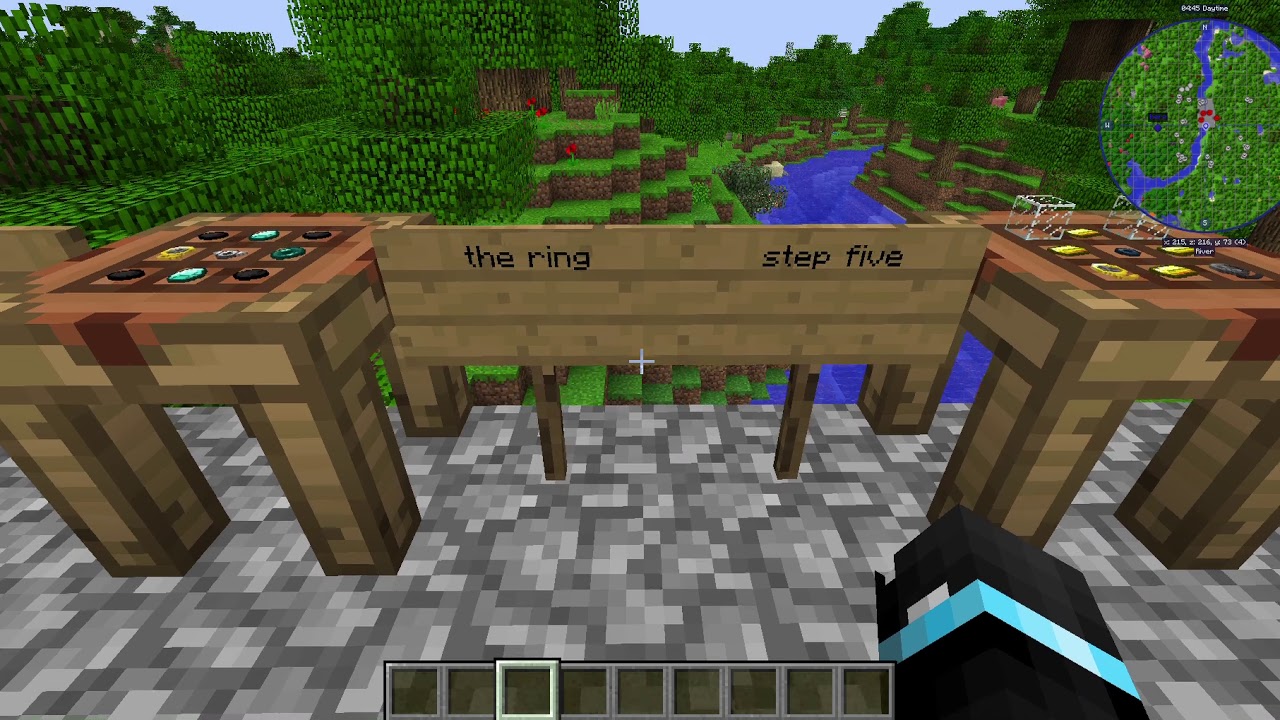 Modded Minecraft: How to craft an angel ring
