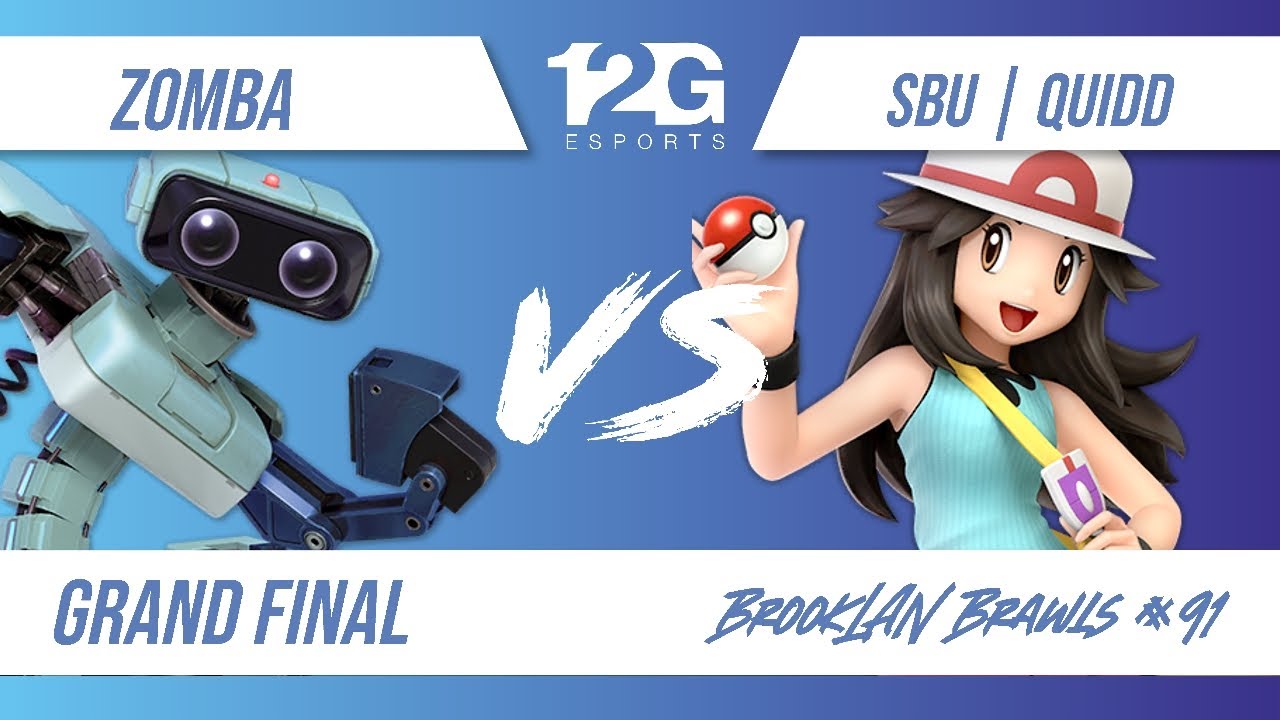 BrookLAN Brawls 91 - Zomba (Rob) v. SBU | Quidd (Pokemon Trainer) - Grand Final