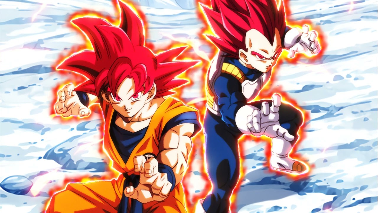 Dokkan Battle: LR SSG Goku & SSG Vegeta Intro OST (AI Extended)