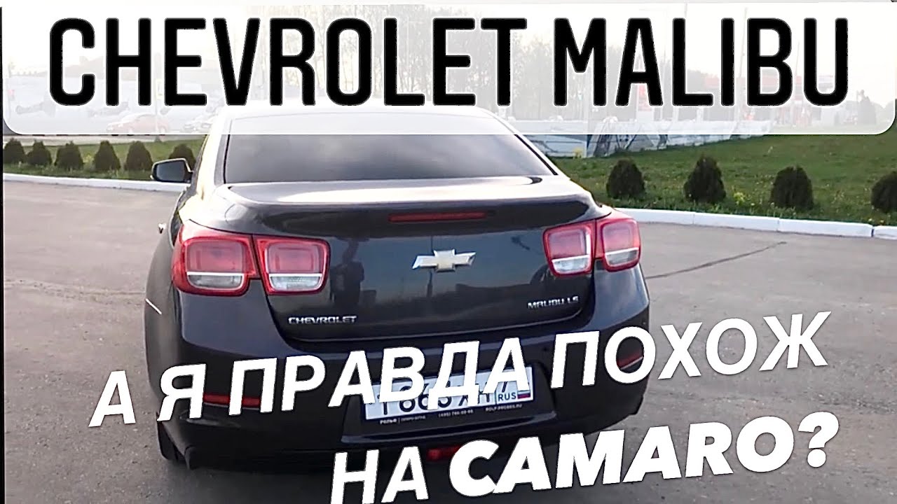 А Я ПРАВДА ПОХОЖ НА CAMARO? CHEVROLET MALIBU 2012