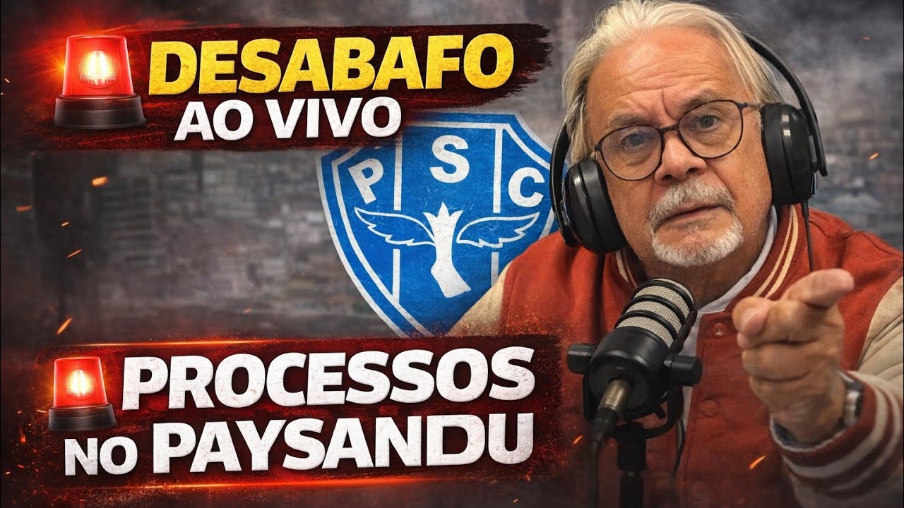 Ao vivo, Zé Maria expõe processos e revela bastidores do Paysandu