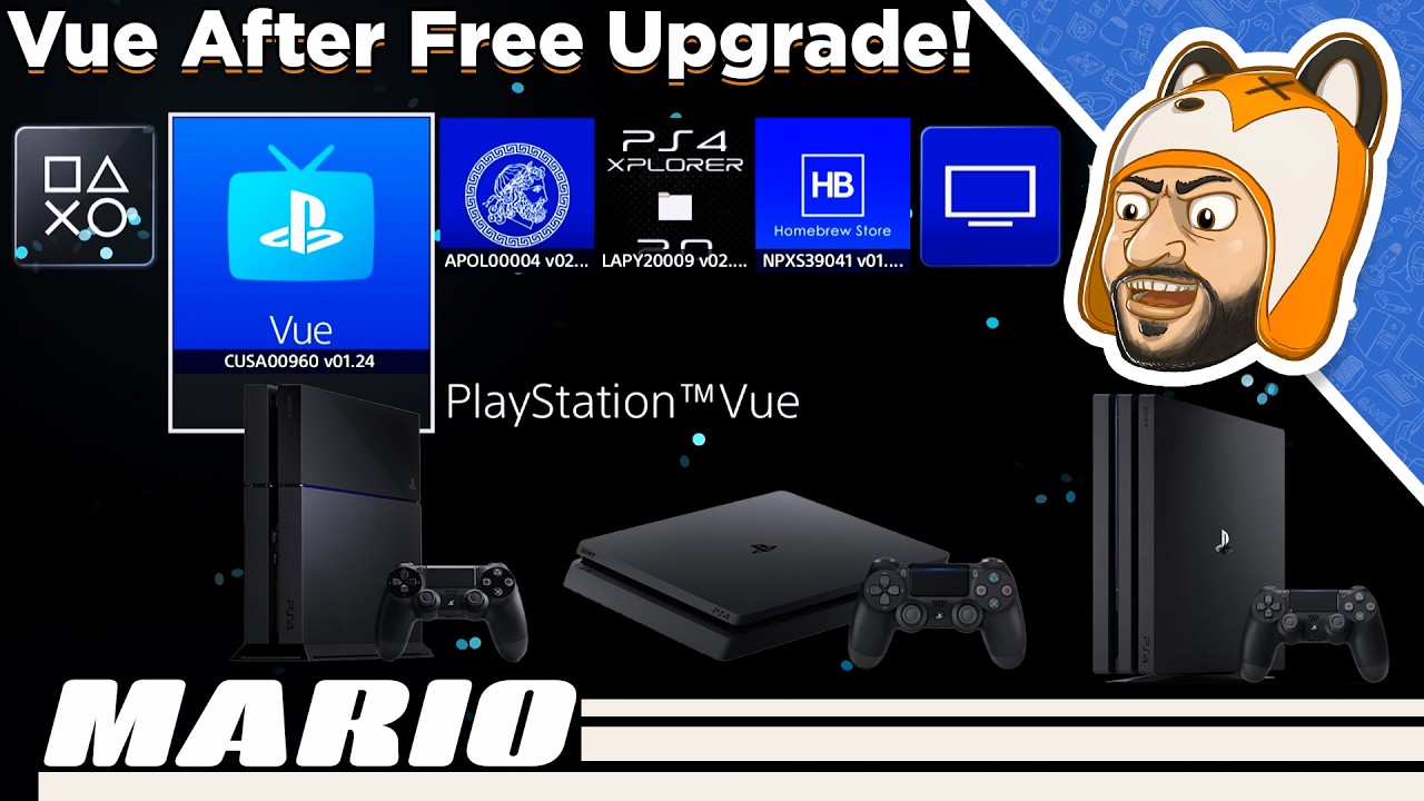 How to Upgrade to Vue After Free on a Jailbroken PS4!