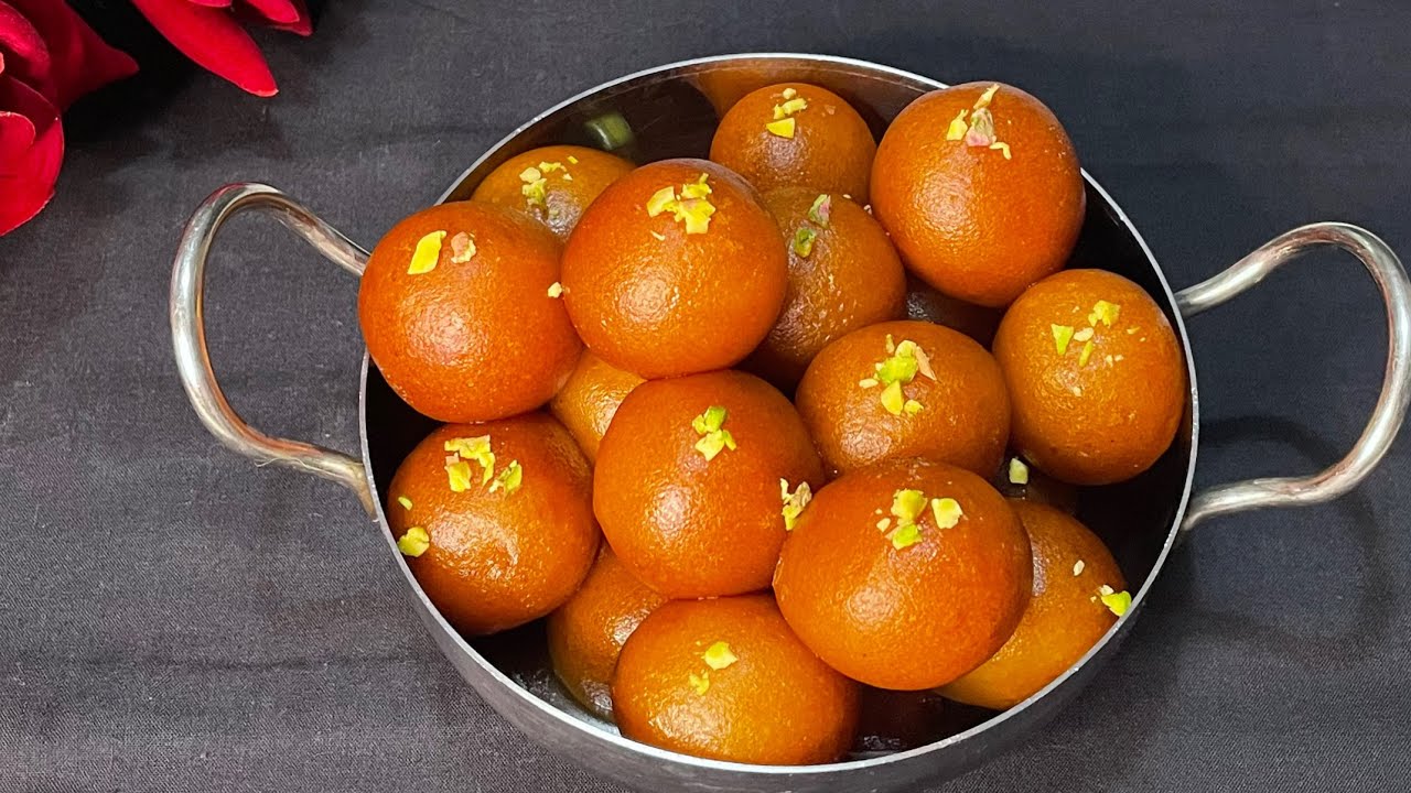 Gulab Jamun Recipe | Soft & Juicy Traditional Khoya Gulab Jamun with Tips & Tricks