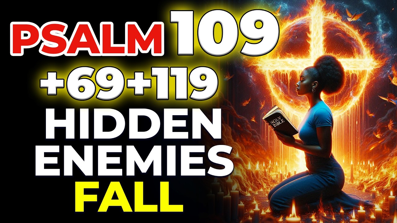 PSALM 109 + 69 + 119 — Every Hidden Enemy Exposed TODAY! 🔥 Powerful Prayer for Justice