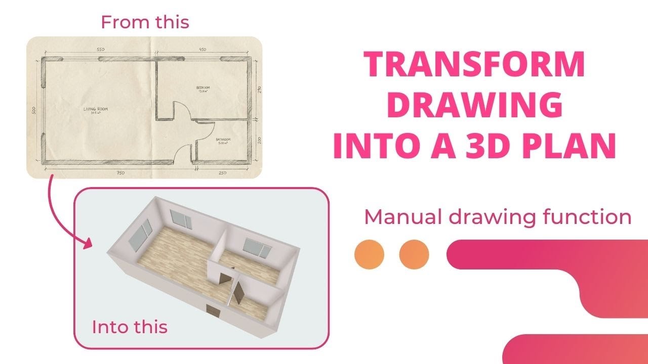 Преврати планировку из изображения в 3D за 4 минуты — туториал Home Planner