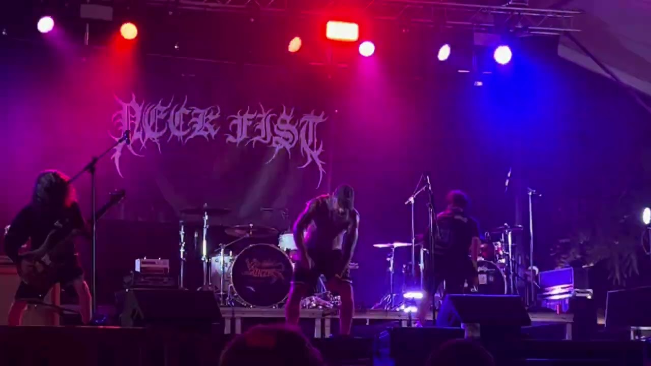 Neckfist Blanes Ensorra’t 2025 versión Rammstein 