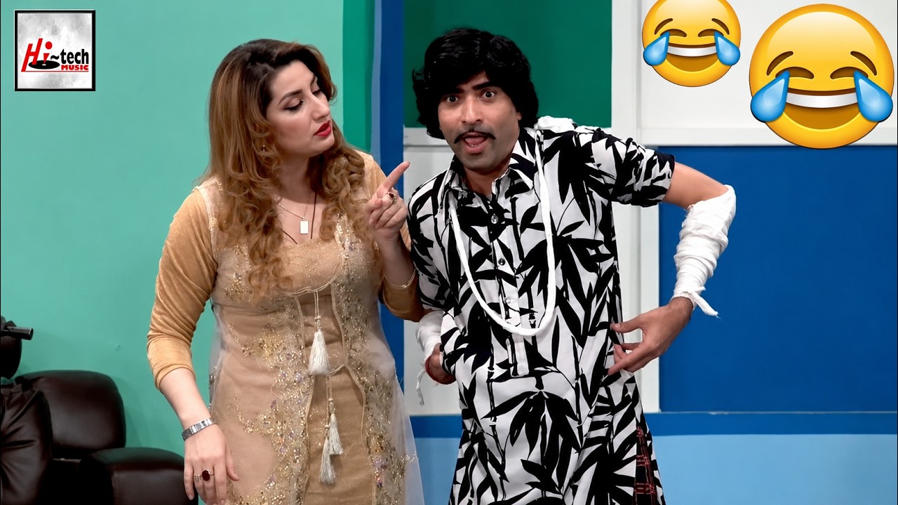 MENU KITHEY RAKHEIN GA - QISMAT BAIG & SAJAN ABBAS - Best Comedy Scenes in Stage Drama||Very Funny😂