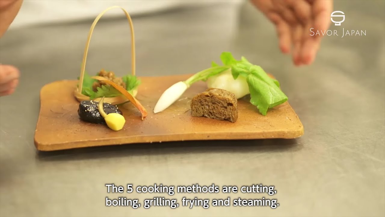 Learn from the master chef how to eat -SHOJIN RYORI-