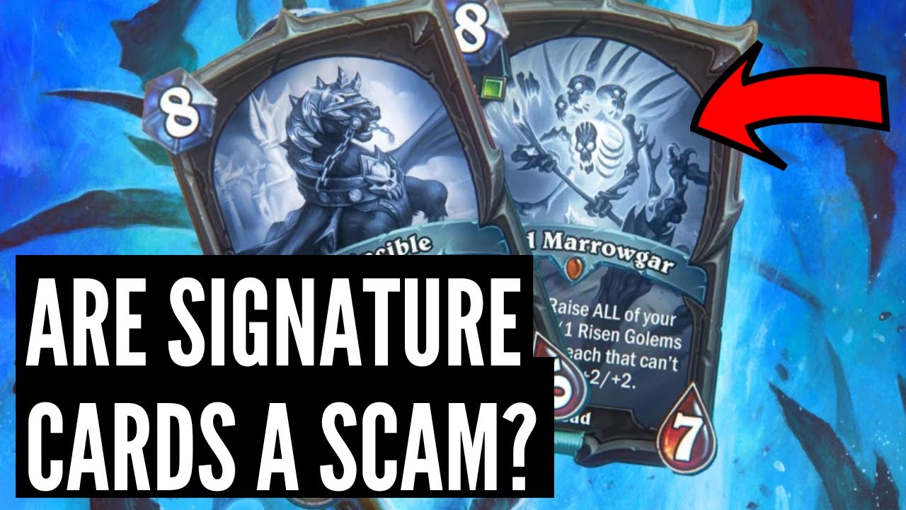 Everything YOU NEED to KNOW about NEW Signature Cards! Are they GOOD or BAD?