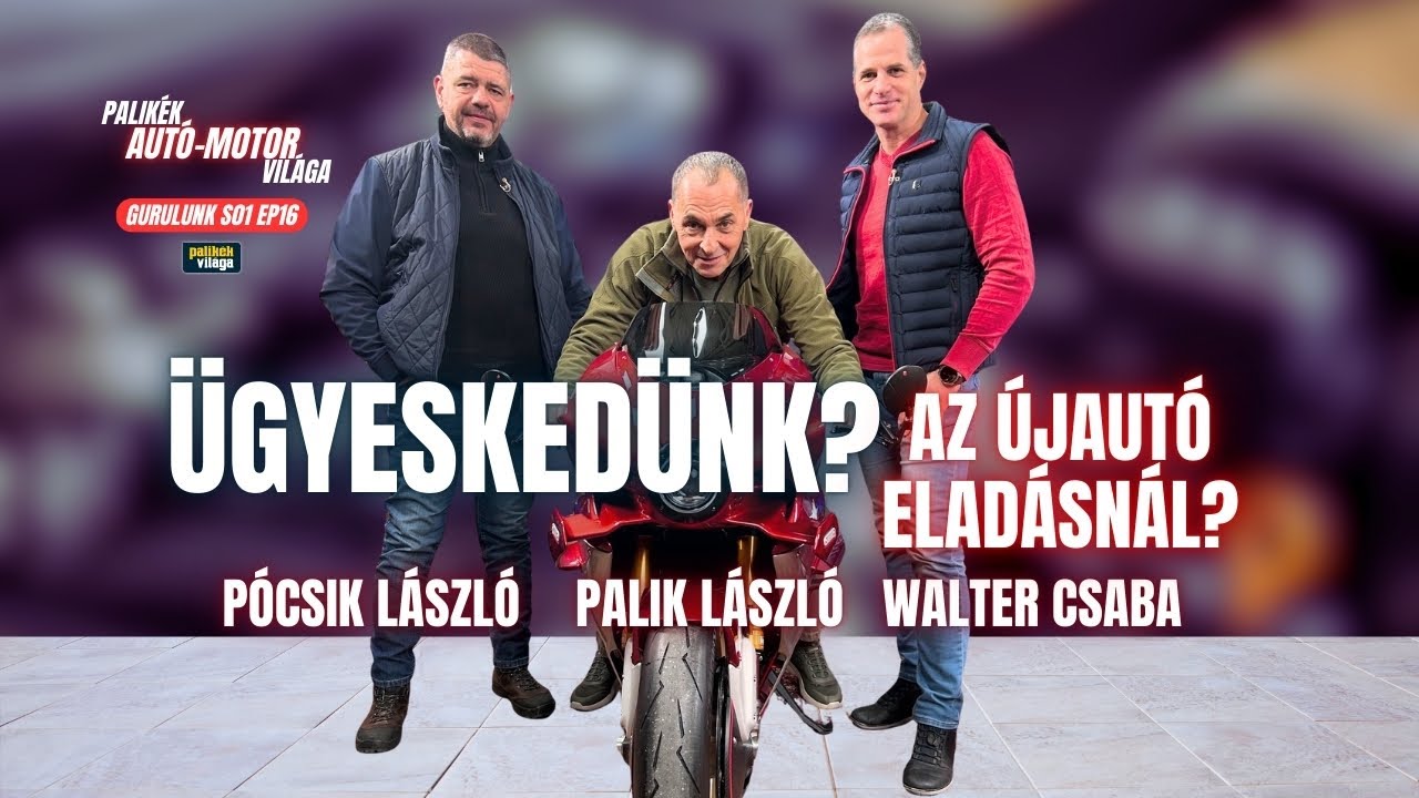 ÜGYESKEDNEK AZ ÚJ AUTÓK ELADÁSÁNÁL? | Gurulunk | Palikék világa