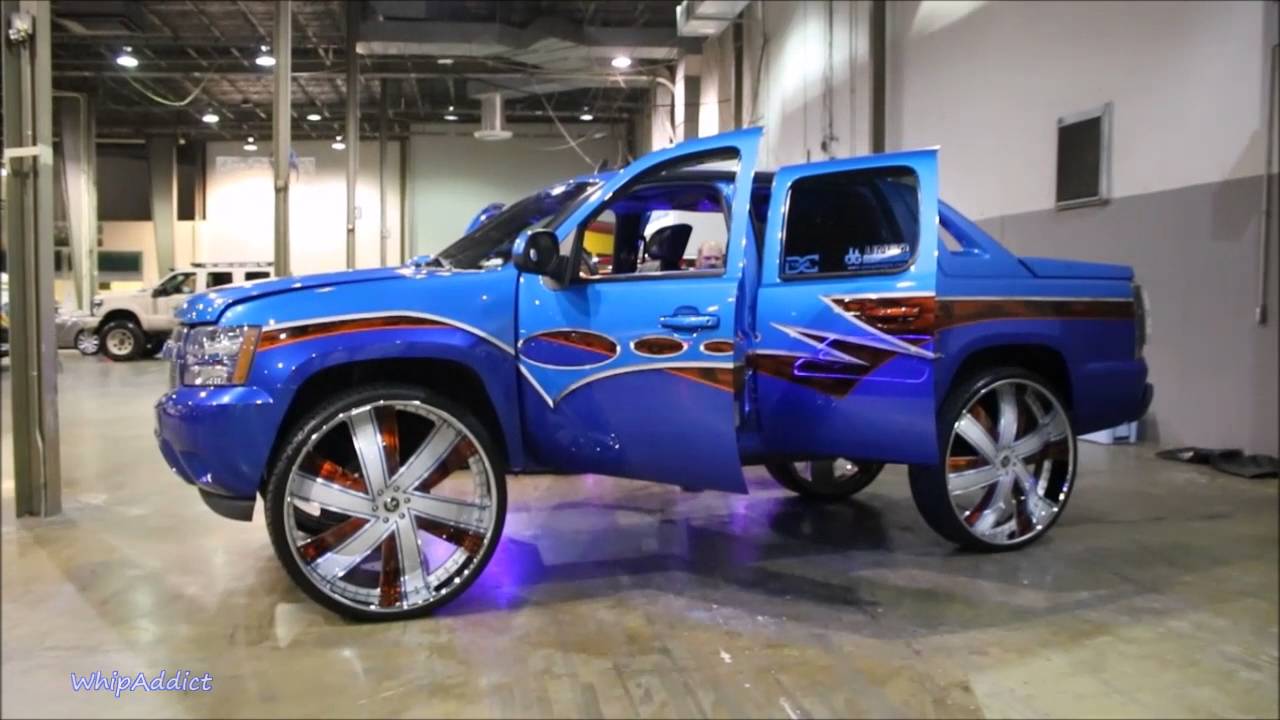 WhipAddict: Kandy Chevy Avalanche, First on 34